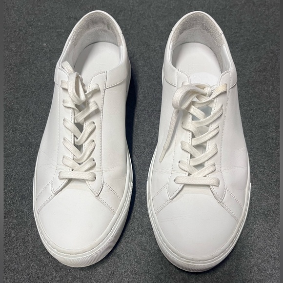 KOIO Other - KOIO Capri Triple White Leather Sneakers - Men’s Size 8 (Made in Italy)